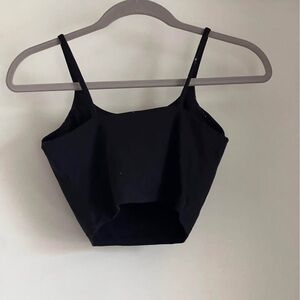 Black Women's Crop Top